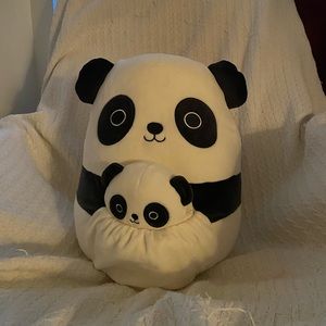 12” BNWT Stanley Mom and Baby Panda Squishmallows 🐼